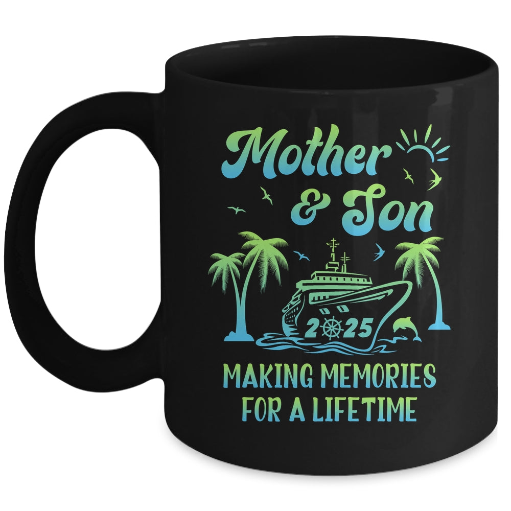 Mother And Son Cruise 2025 Family Trip Matching Funny Mug | siriusteestore