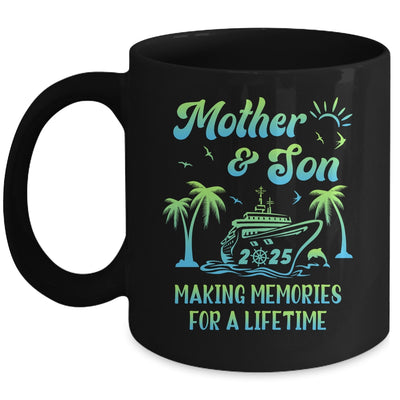 Mother And Son Cruise 2025 Family Trip Matching Funny Mug | siriusteestore
