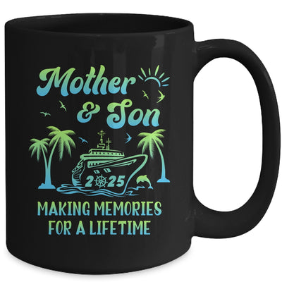 Mother And Son Cruise 2025 Family Trip Matching Funny Mug | siriusteestore