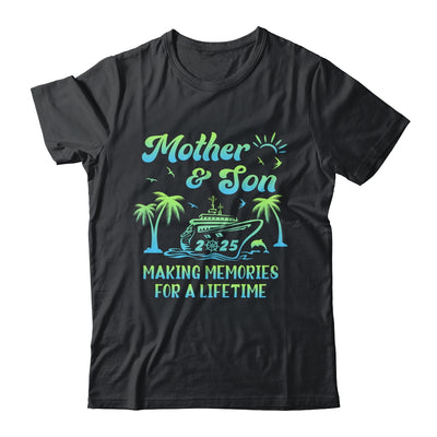 Mother And Son Cruise 2025 Family Trip Matching Funny Shirt & Tank Top | siriusteestore