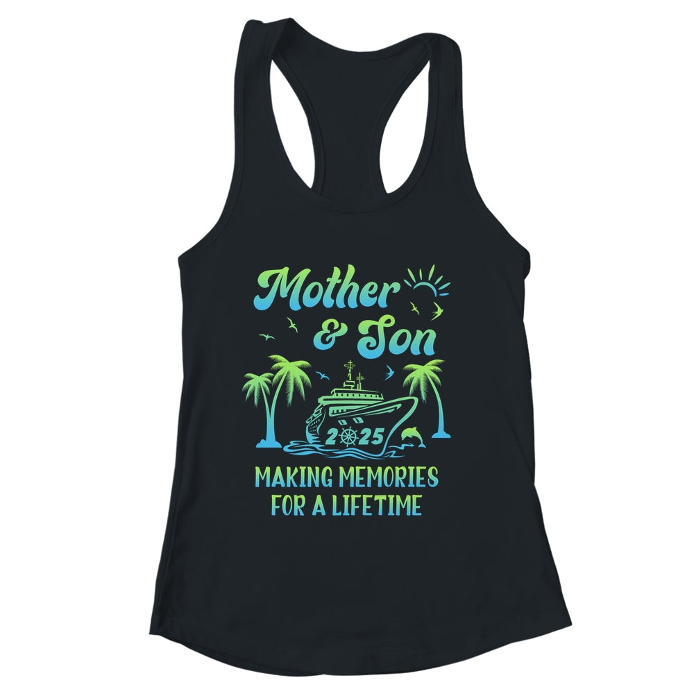 Mother And Son Cruise 2025 Family Trip Matching Funny Shirt & Tank Top | siriusteestore