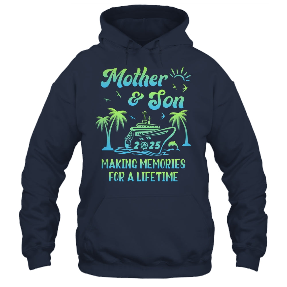 Mother And Son Cruise 2025 Family Trip Matching Funny Shirt & Tank Top | siriusteestore