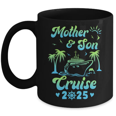Mother And Son Cruise 2025 Funny Family Trip Matching Mug | siriusteestore