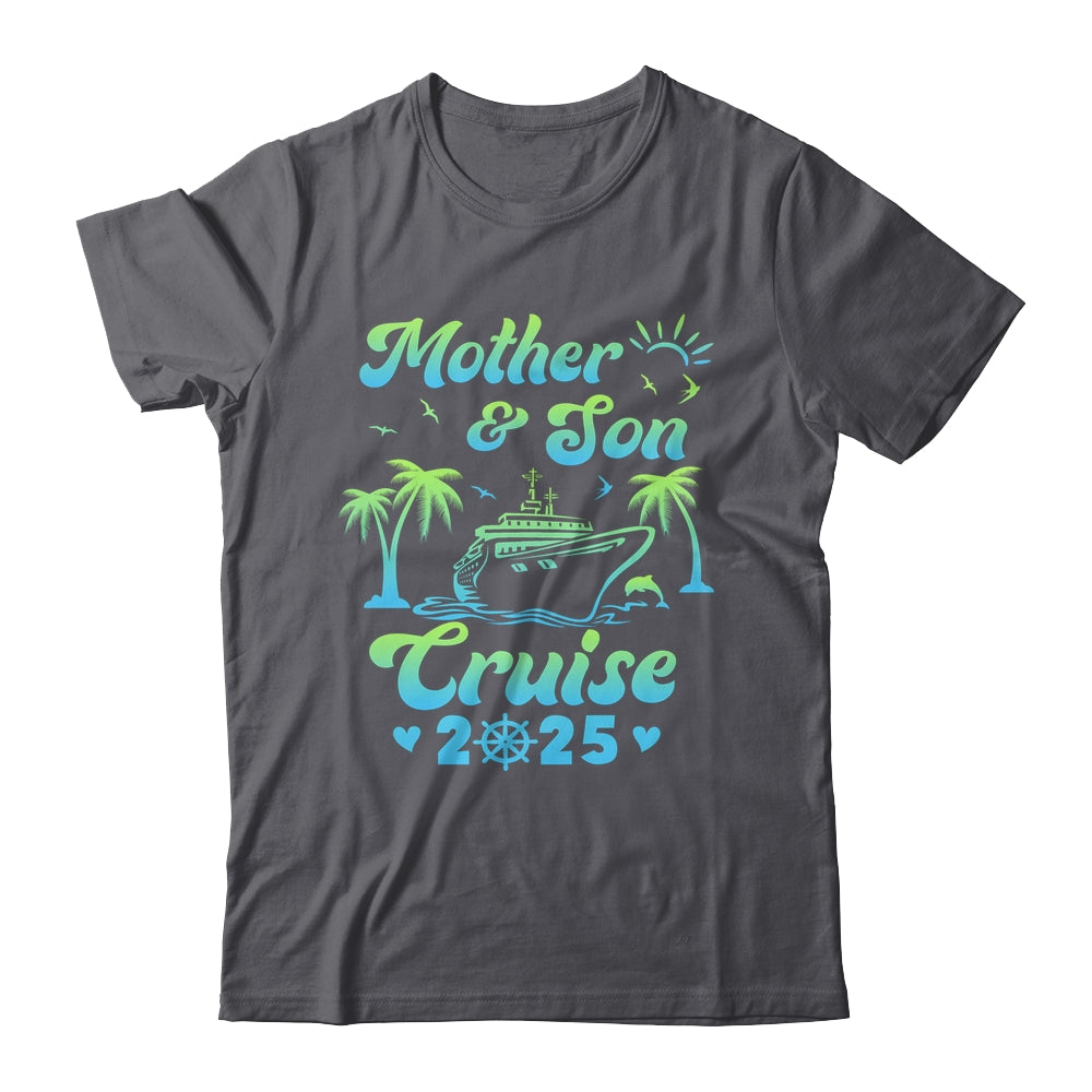 Mother And Son Cruise 2025 Funny Family Trip Matching Shirt & Tank Top | siriusteestore