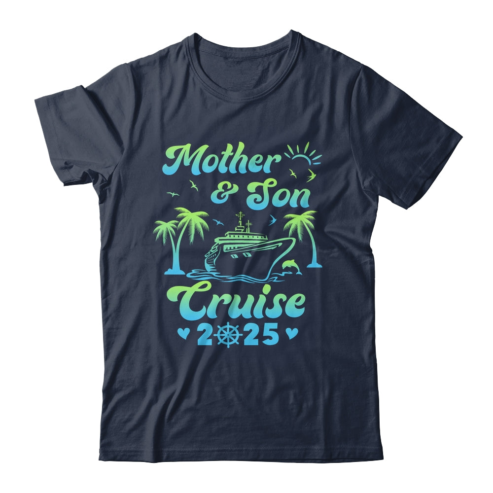 Mother And Son Cruise 2025 Funny Family Trip Matching Shirt & Tank Top | siriusteestore