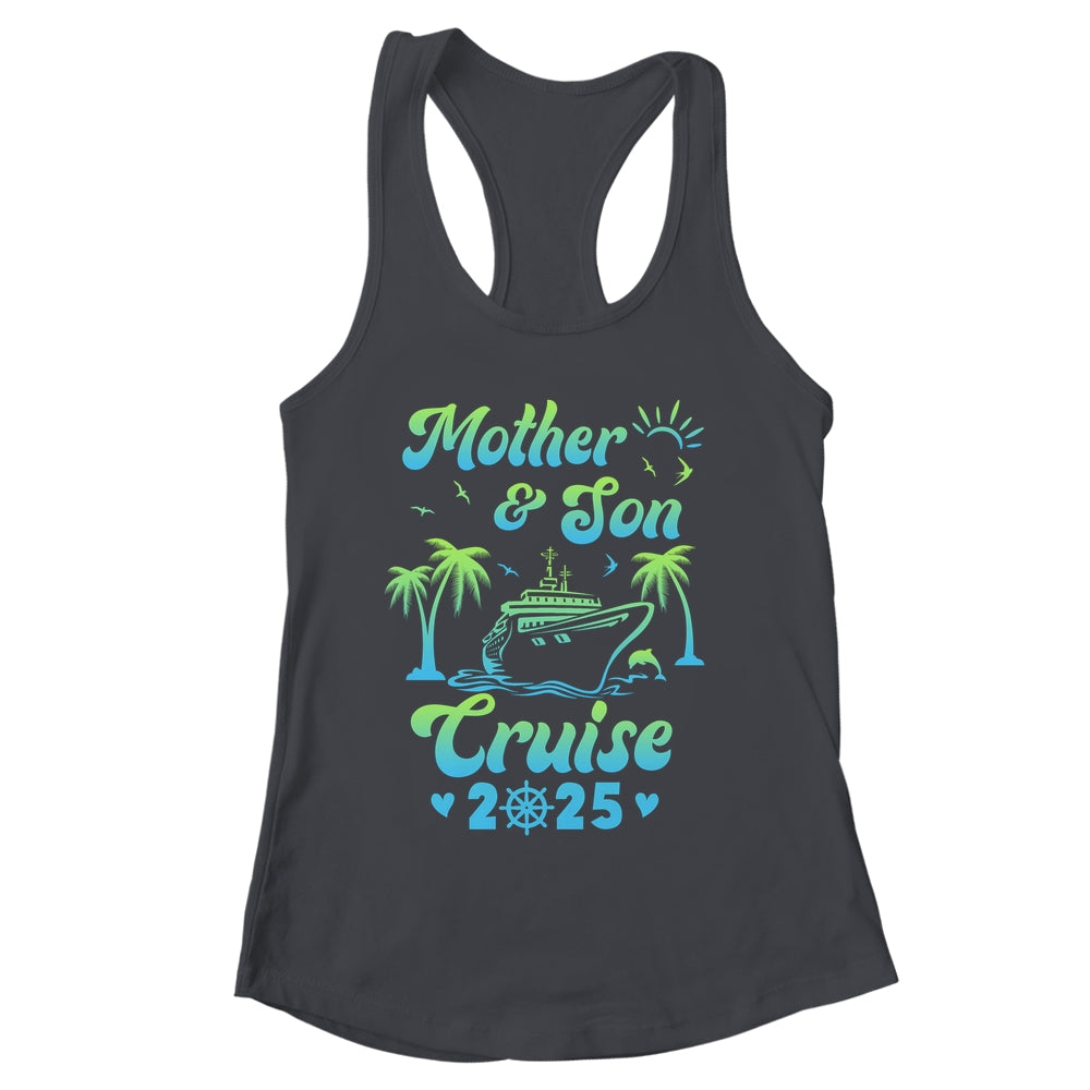 Mother And Son Cruise 2025 Funny Family Trip Matching Shirt & Tank Top | siriusteestore