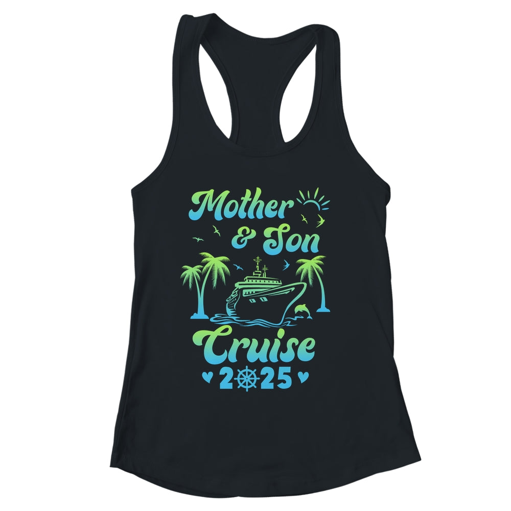 Mother And Son Cruise 2025 Funny Family Trip Matching Shirt & Tank Top | siriusteestore
