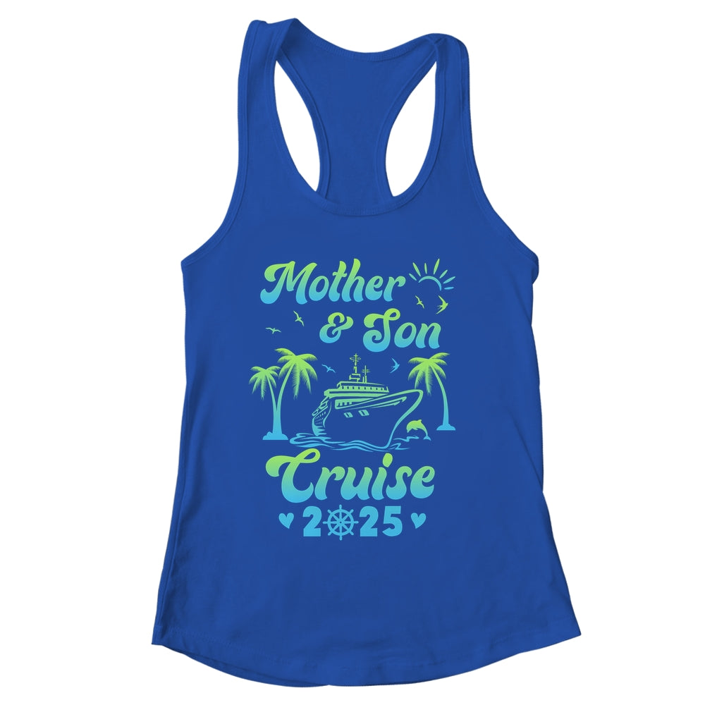 Mother And Son Cruise 2025 Funny Family Trip Matching Shirt & Tank Top | siriusteestore