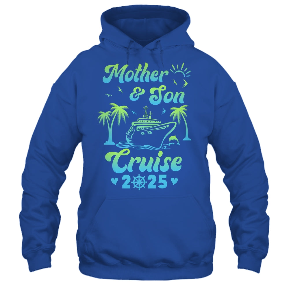 Mother And Son Cruise 2025 Funny Family Trip Matching Shirt & Tank Top | siriusteestore