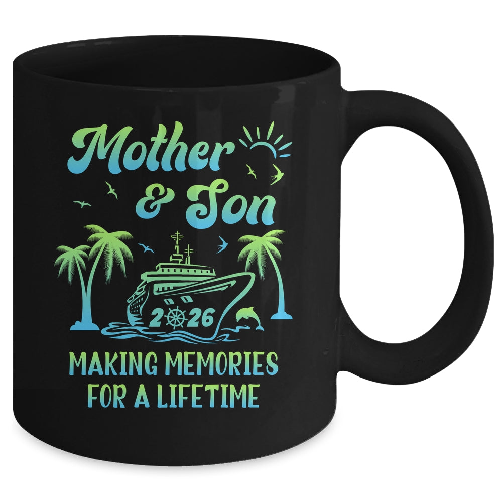 Mother And Son Cruise 2026 Family Trip Matching Funny Mug | siriusteestore