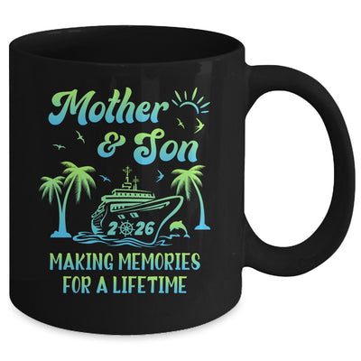 Mother And Son Cruise 2026 Family Trip Matching Funny Mug | siriusteestore