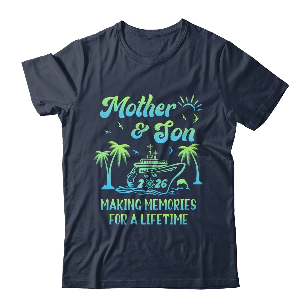 Mother And Son Cruise 2026 Family Trip Matching Funny Shirt & Tank Top | siriusteestore