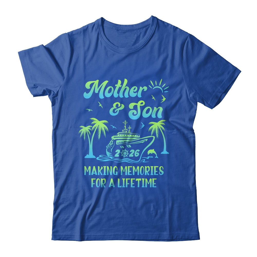 Mother And Son Cruise 2026 Family Trip Matching Funny Shirt & Tank Top | siriusteestore