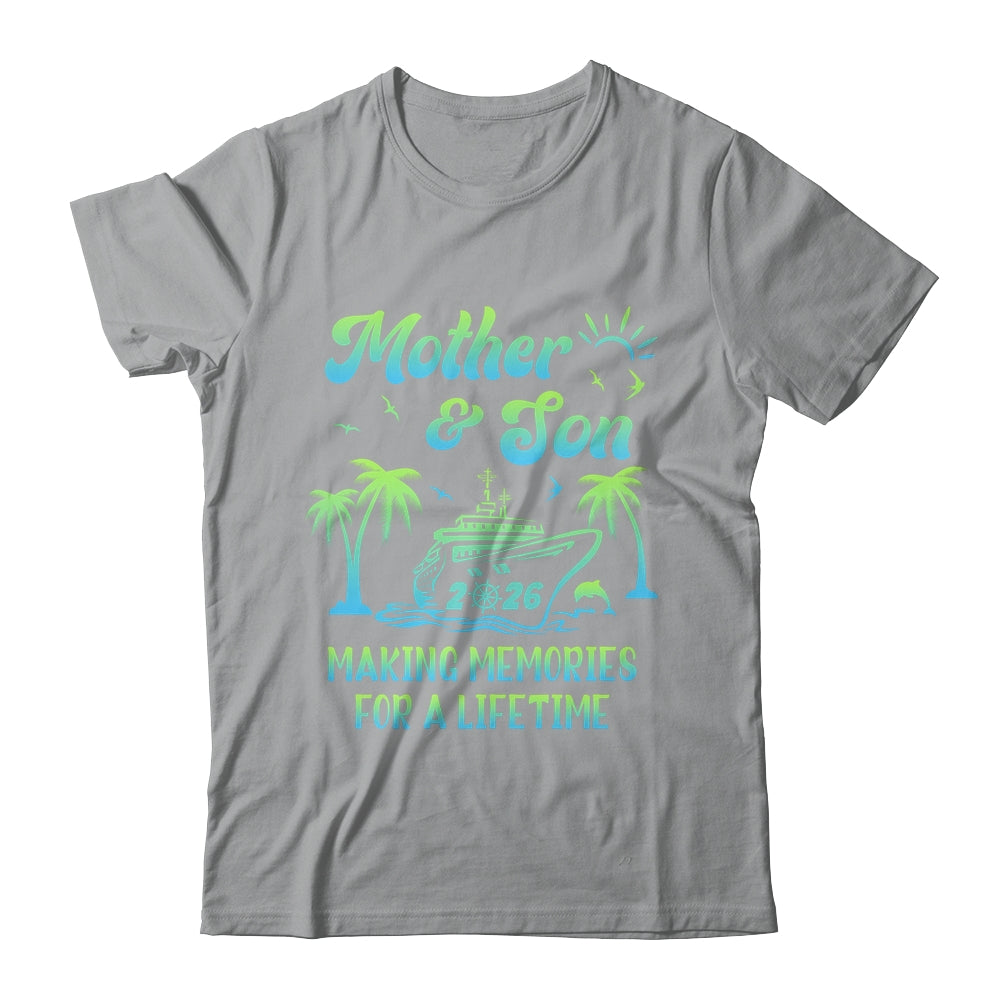 Mother And Son Cruise 2026 Family Trip Matching Funny Shirt & Tank Top | siriusteestore