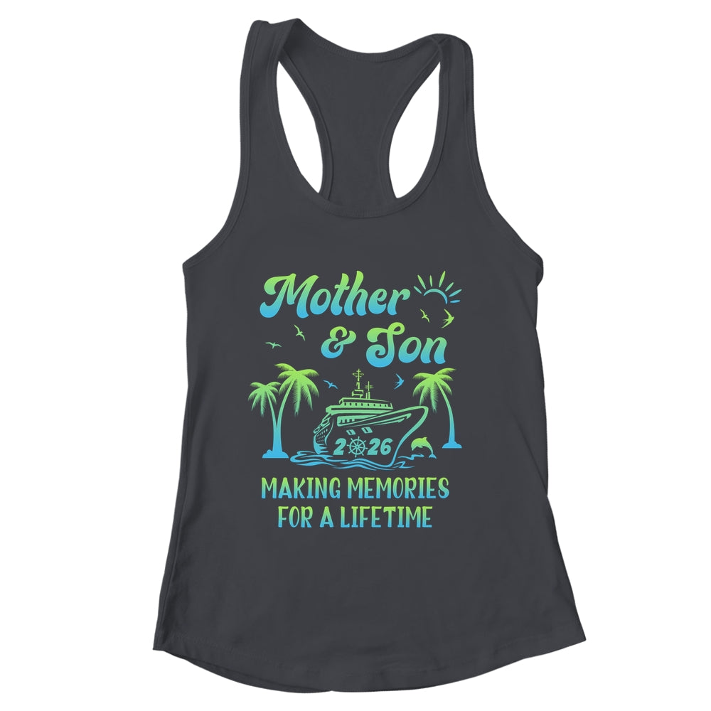 Mother And Son Cruise 2026 Family Trip Matching Funny Shirt & Tank Top | siriusteestore