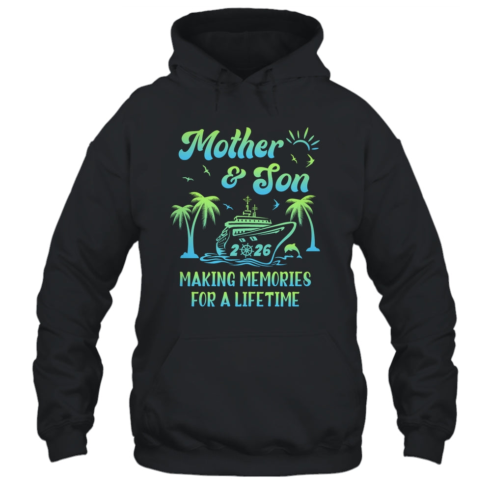 Mother And Son Cruise 2026 Family Trip Matching Funny Shirt & Tank Top | siriusteestore