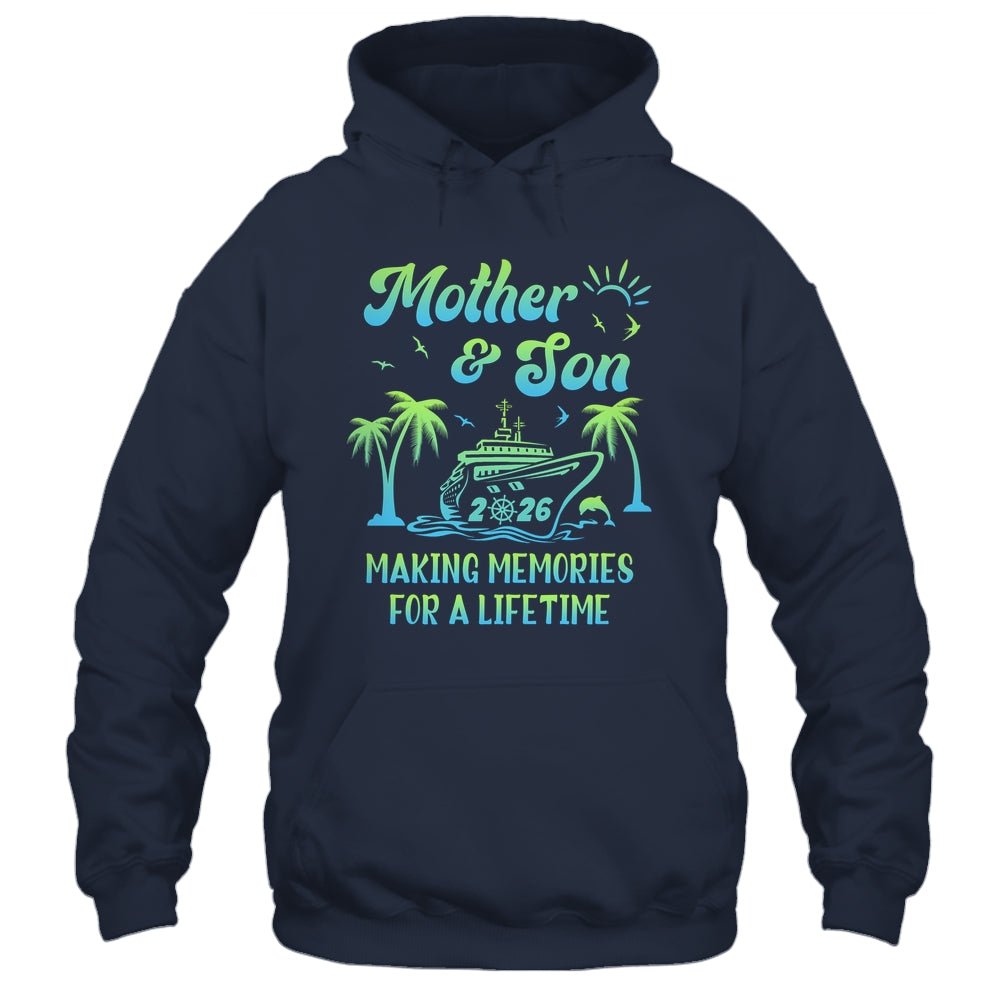 Mother And Son Cruise 2026 Family Trip Matching Funny Shirt & Tank Top | siriusteestore