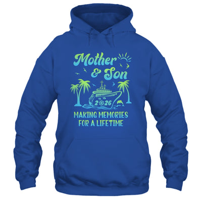 Mother And Son Cruise 2026 Family Trip Matching Funny Shirt & Tank Top | siriusteestore