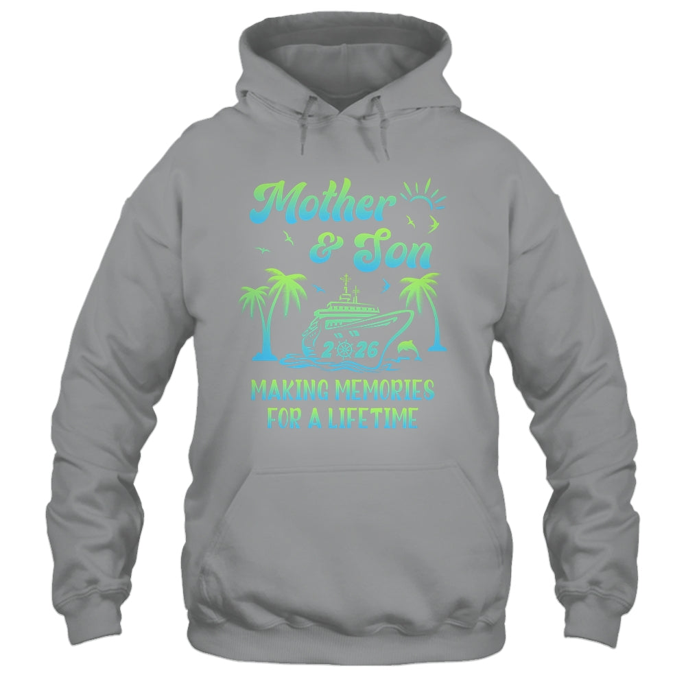 Mother And Son Cruise 2026 Family Trip Matching Funny Shirt & Tank Top | siriusteestore