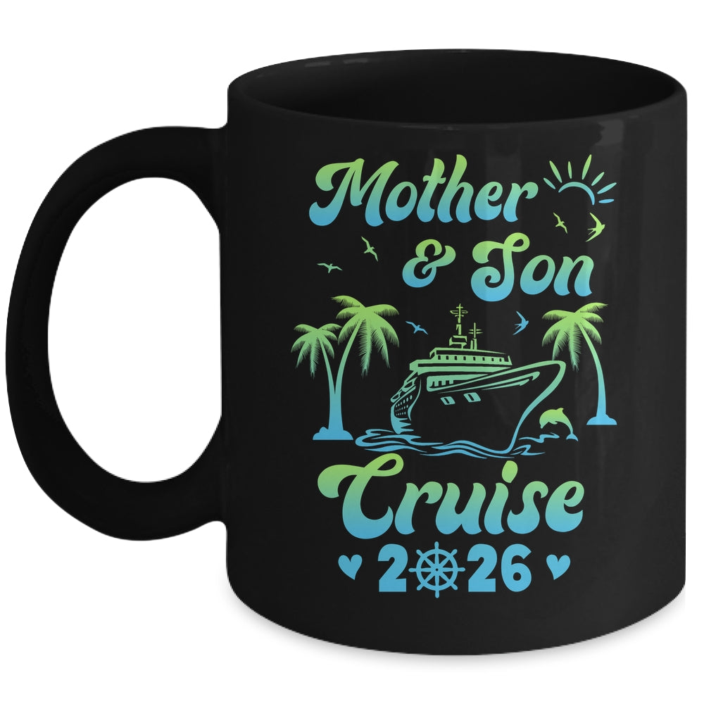 Mother And Son Cruise 2026 Funny Family Trip Matching Mug | siriusteestore