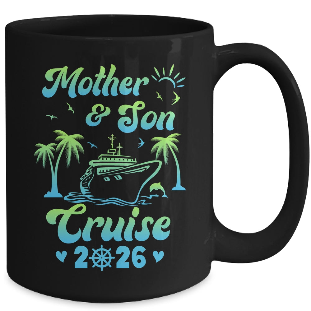 Mother And Son Cruise 2026 Funny Family Trip Matching Mug | siriusteestore