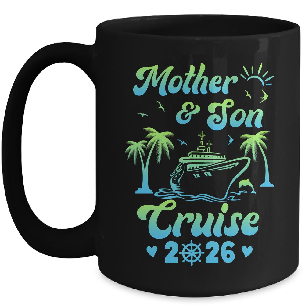Mother And Son Cruise 2026 Funny Family Trip Matching Mug | siriusteestore