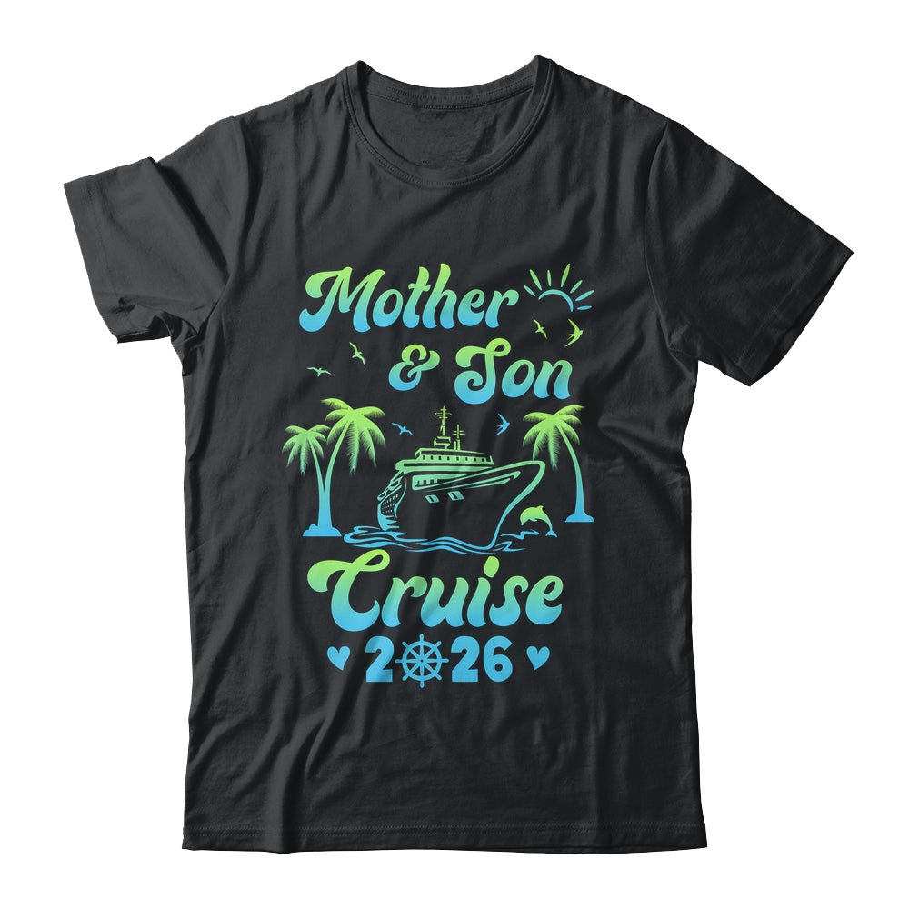 Mother And Son Cruise 2026 Funny Family Trip Matching Shirt & Tank Top | siriusteestore