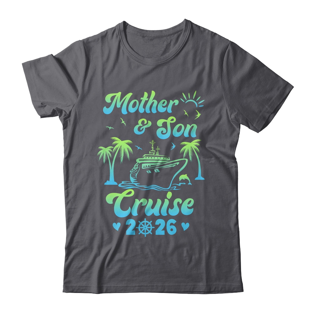Mother And Son Cruise 2026 Funny Family Trip Matching Shirt & Tank Top | siriusteestore