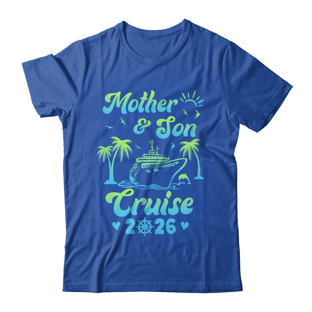 Mother And Son Cruise 2026 Funny Family Trip Matching Shirt & Tank Top | siriusteestore