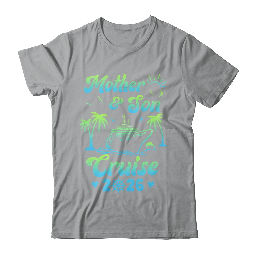Mother And Son Cruise 2026 Funny Family Trip Matching Shirt & Tank Top | siriusteestore