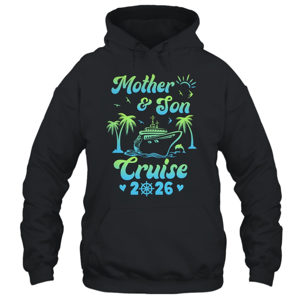 Mother And Son Cruise 2026 Funny Family Trip Matching Shirt & Tank Top | siriusteestore