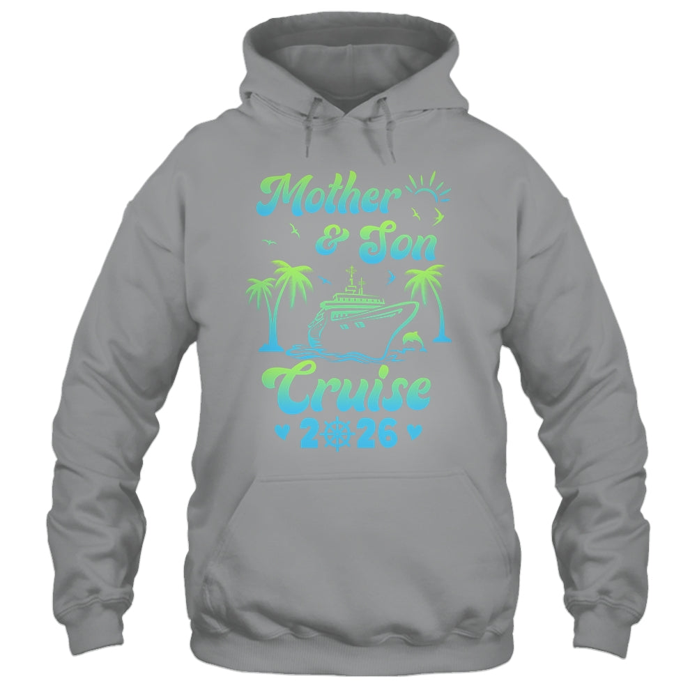 Mother And Son Cruise 2026 Funny Family Trip Matching Shirt & Tank Top | siriusteestore