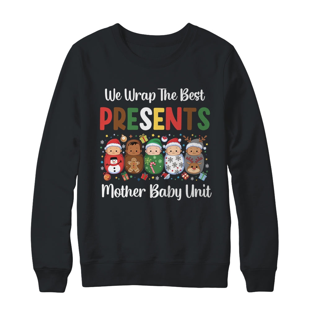 Mother Baby Nurse Christmas Mom Baby Nursing Groovy Lover Shirt & Sweatshirt | siriusteestore