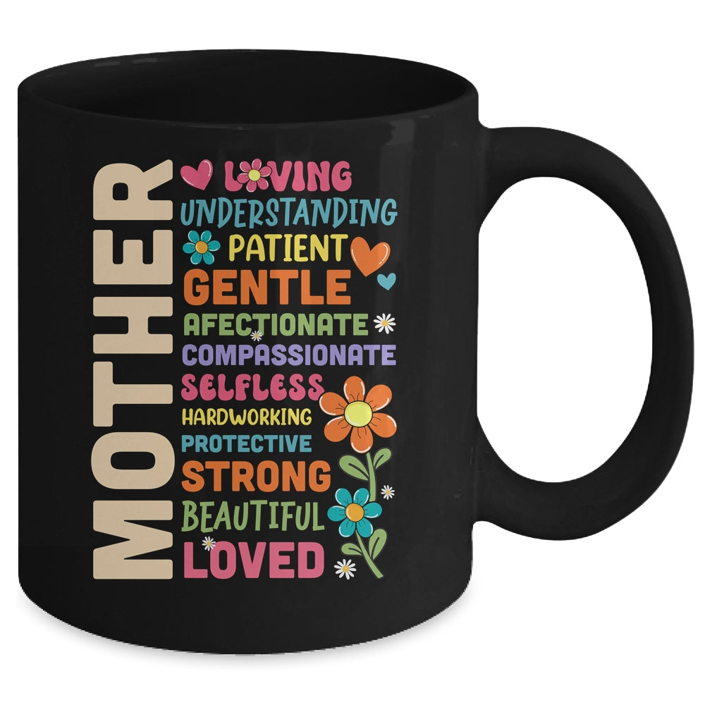 Mother Meaning I Love Mom Mothers Day Mug | siriusteestore