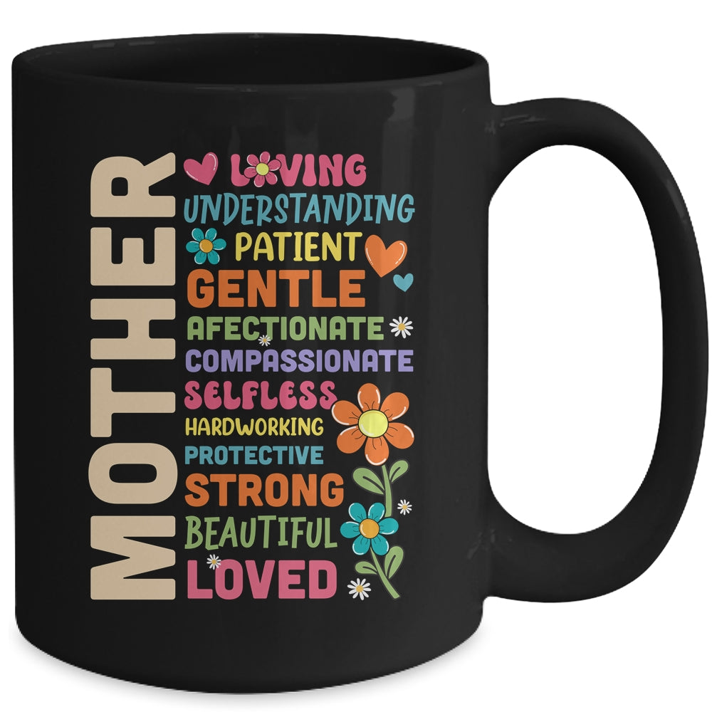 Mother Meaning I Love Mom Mothers Day Mug | siriusteestore