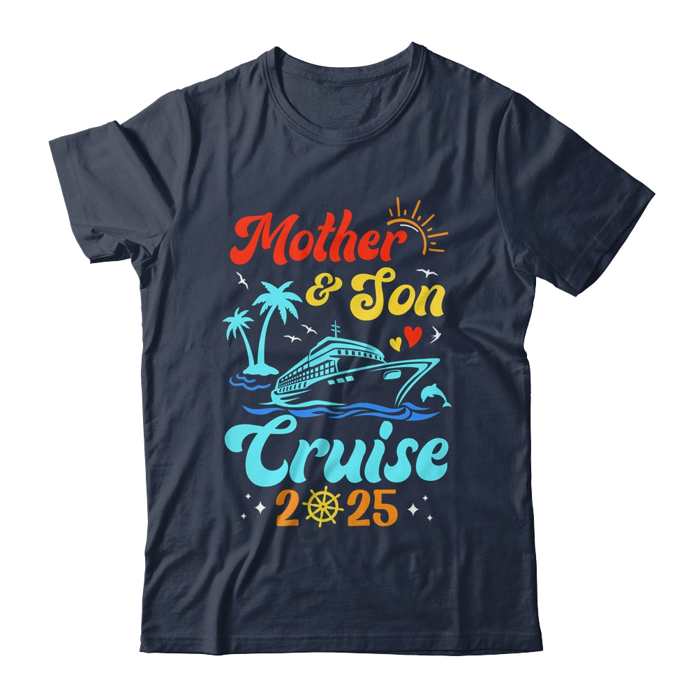 Mother Son Cruise 2025 Family Matching Trip Mom Son Shirt & Tank Top | siriusteestore