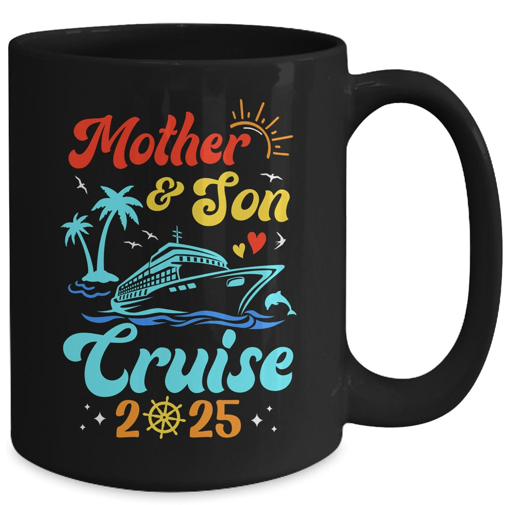 Mother Son Cruise 2025 Family Matching Trip Mom Son Mug | siriusteestore