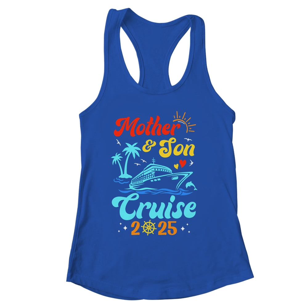 Mother Son Cruise 2025 Family Matching Trip Mom Son Shirt & Tank Top | siriusteestore