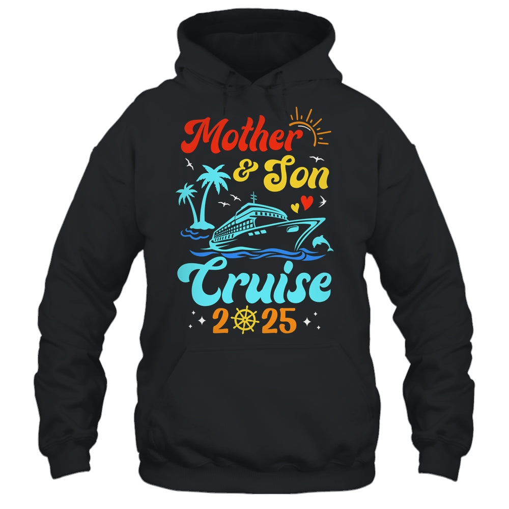 Mother Son Cruise 2025 Family Matching Trip Mom Son Shirt & Tank Top | siriusteestore
