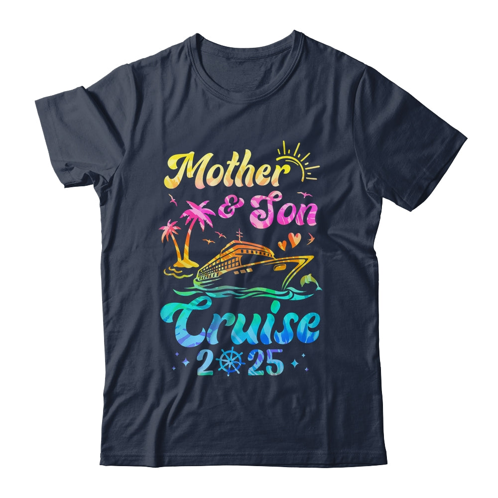 Mother Son Cruise 2025 Family Mom Son Matching Vacation Trip Shirt & Tank Top | siriusteestore