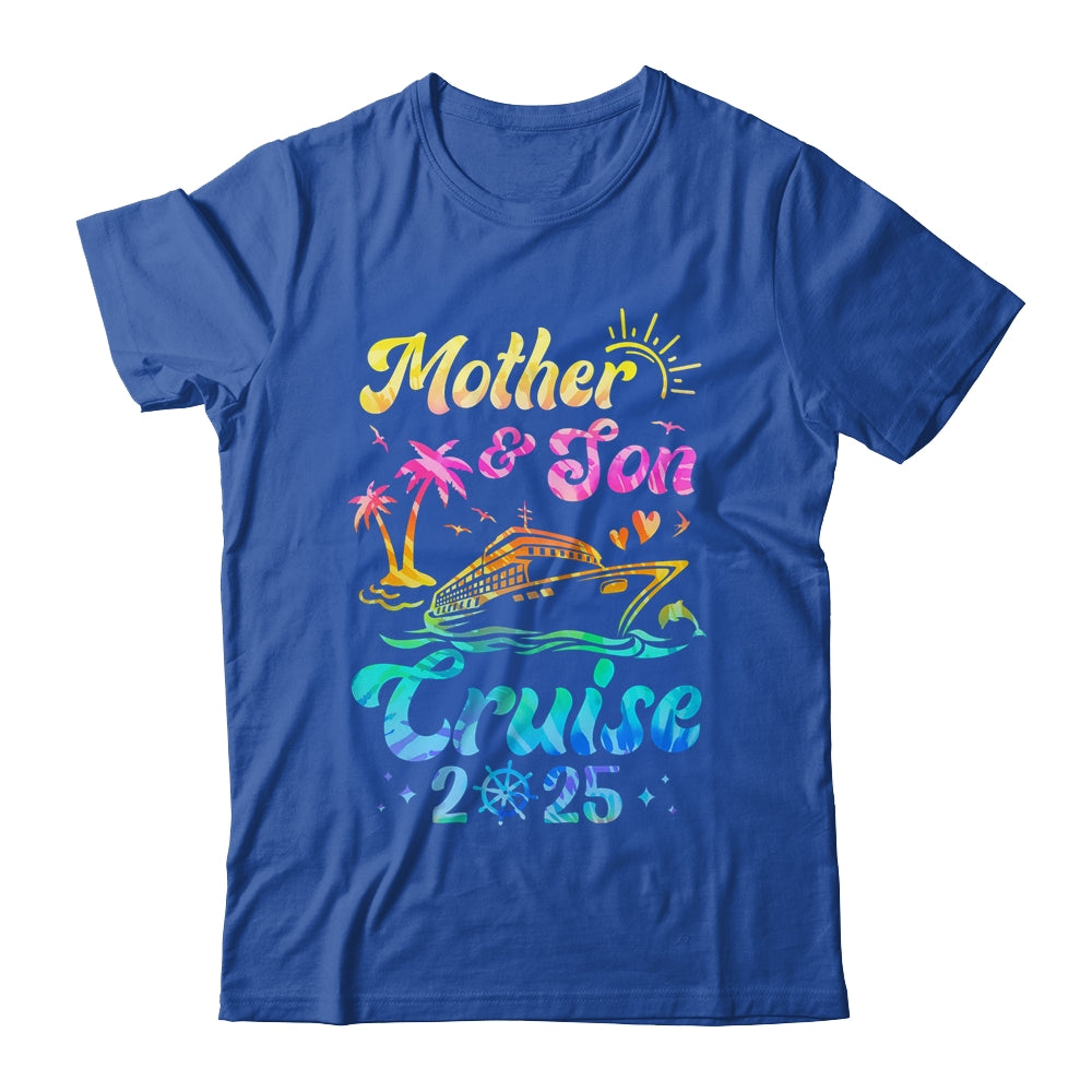 Mother Son Cruise 2025 Family Mom Son Matching Vacation Trip Shirt & Tank Top | siriusteestore