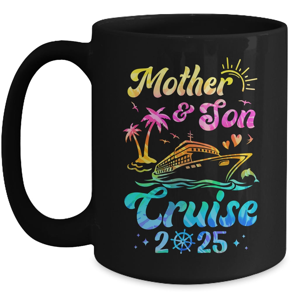 Mother Son Cruise 2025 Family Mom Son Matching Vacation Trip Mug | siriusteestore