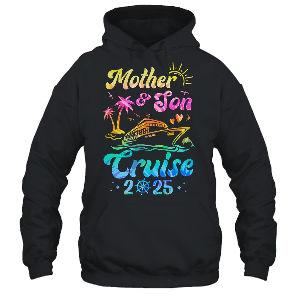 Mother Son Cruise 2025 Family Mom Son Matching Vacation Trip Shirt & Tank Top | siriusteestore
