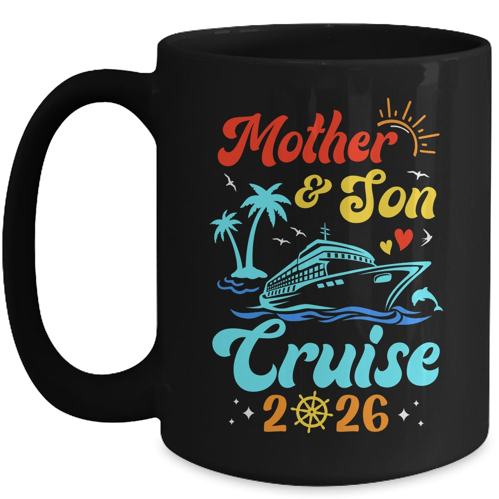 Mother Son Cruise 2026 Family Matching Trip Mom Son Mug | siriusteestore