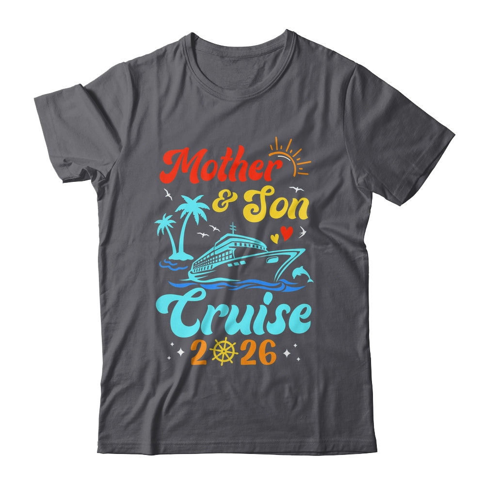 Mother Son Cruise 2026 Family Matching Trip Mom Son Shirt & Tank Top | siriusteestore