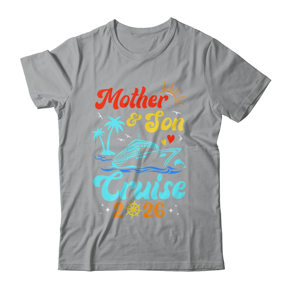 Mother Son Cruise 2026 Family Matching Trip Mom Son Shirt & Tank Top | siriusteestore