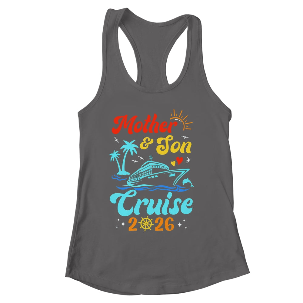Mother Son Cruise 2026 Family Matching Trip Mom Son Shirt & Tank Top | siriusteestore