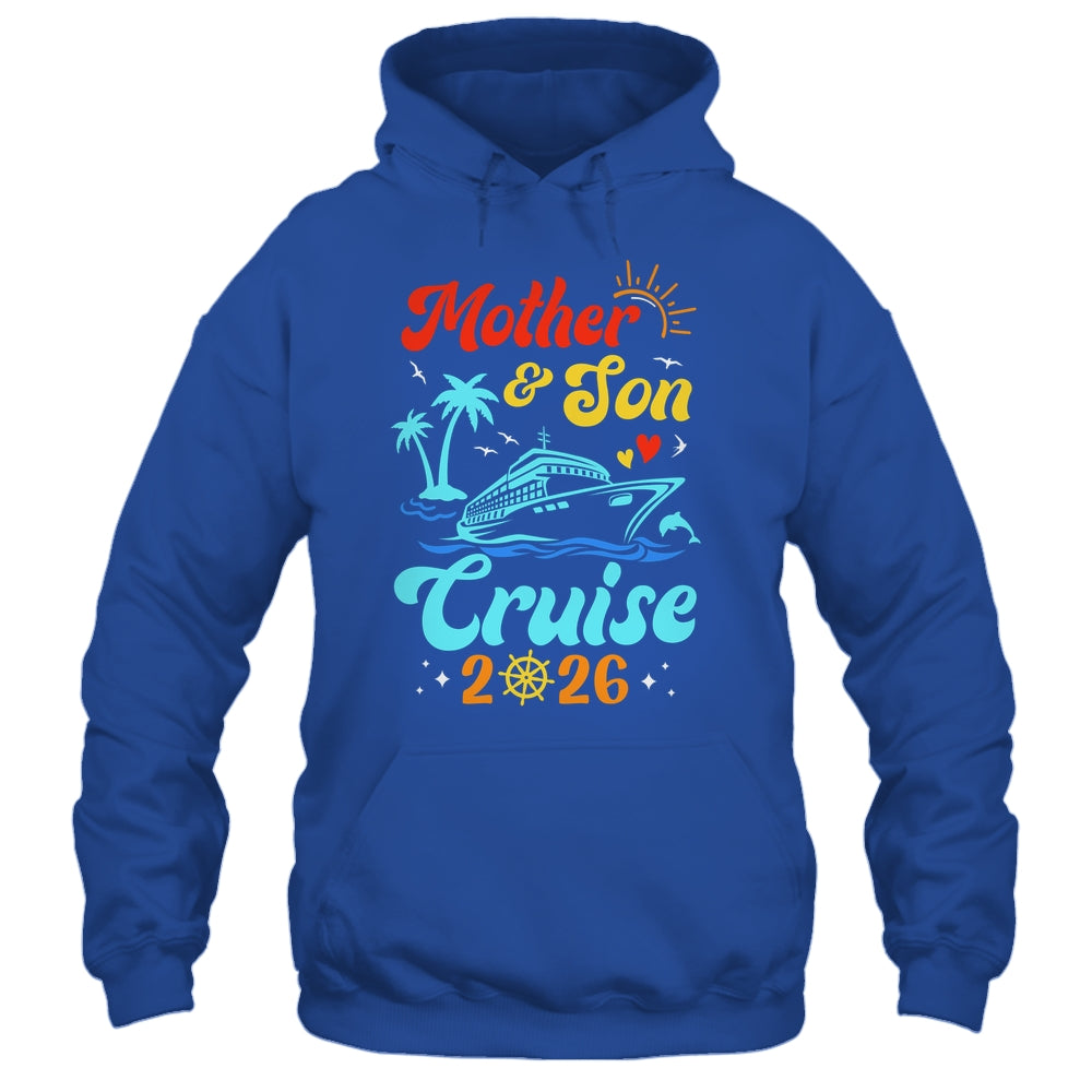 Mother Son Cruise 2026 Family Matching Trip Mom Son Shirt & Tank Top | siriusteestore