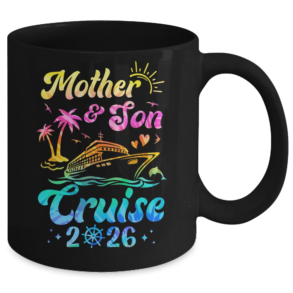 Mother Son Cruise 2026 Family Mom Son Matching Vacation Trip Mug | siriusteestore