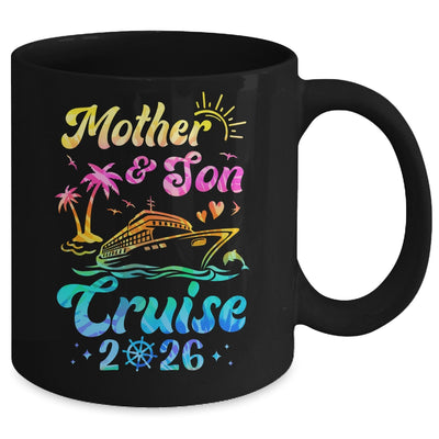 Mother Son Cruise 2026 Family Mom Son Matching Vacation Trip Mug | siriusteestore